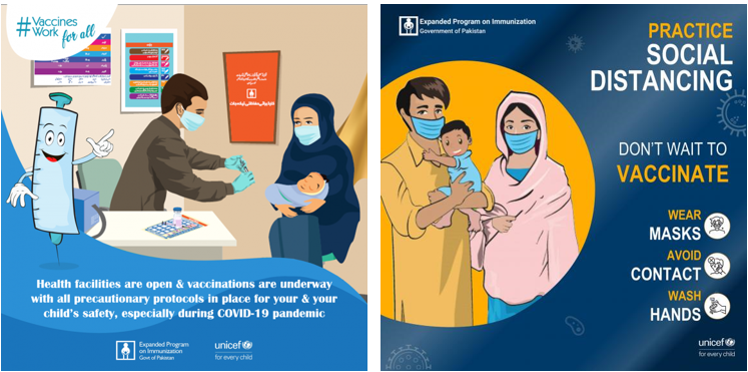 Illustrative images about precautions of vaccinations