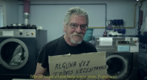 Screencapture of Homeless Fonts Promotion Video